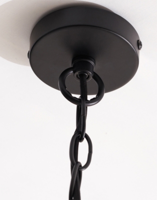 Black Montgomery Ceiling Light – Large