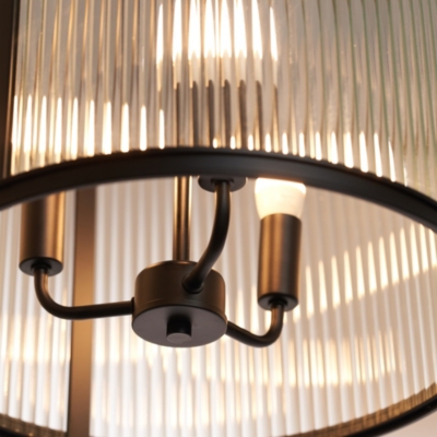 Black Montgomery Ceiling Light – Large
