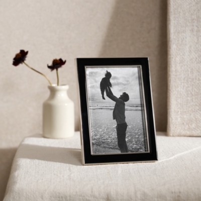 Black Resin Photo Frame – 4x6”