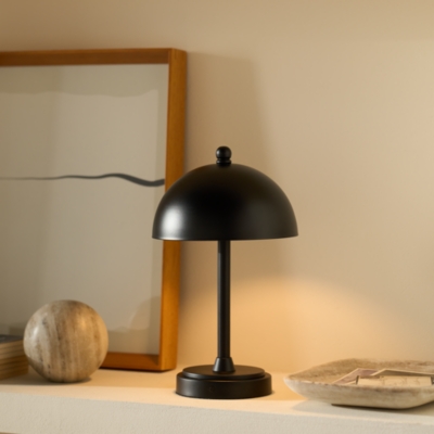 Black Wanstead Portable Table Lamp
