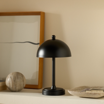 Black Wanstead Portable Table Lamp