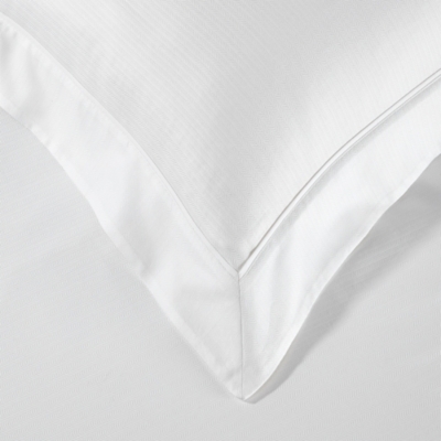 Blake Oxford Pillowcase with Border Single Blake Bed Linen