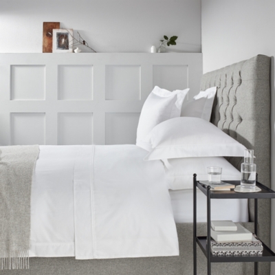 Blake Oxford Pillowcase with Border Single Blake Bed Linen