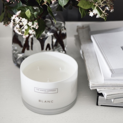 Blanc Large Candle Candles & Fragrance Sale The White Company UK