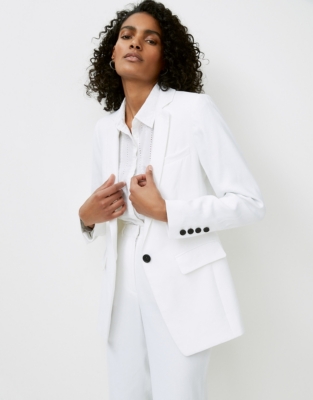 White company women's on sale coats