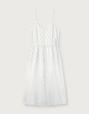 Block Print Linen Sleeveless Dress