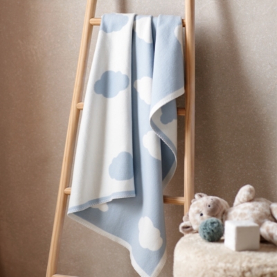 Blue Cloud Baby Blanket