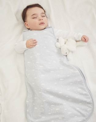 Blue Cloud-Print Sleeping Bag - 1.0 Tog | Baby & Children's Sale | The ...