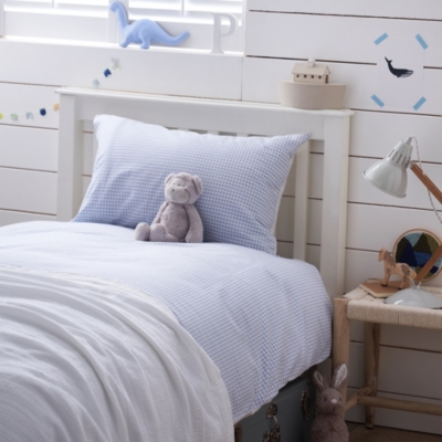 White company best sale cot bed bedding