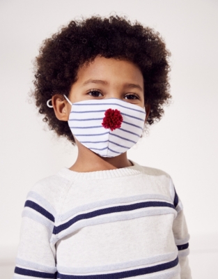 Blue Jingles NonMedical Face Mask Baby & Children's Sale The White