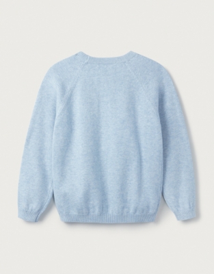 Blue Polar Bear Jumper (18mths-6yrs)