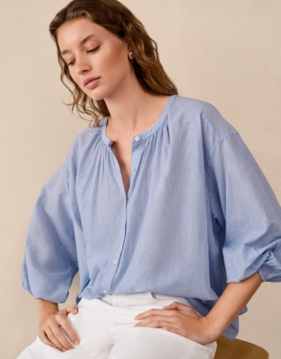 Boho Blouse With Organic Cotton