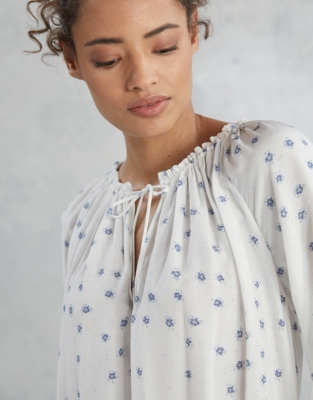 Boho Printed Blouse | Clothing Sale | The White Company UK