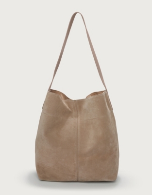 Boho Suede Shopper Bag