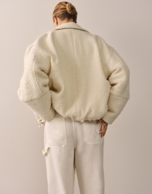 Boiled Wool Bomber