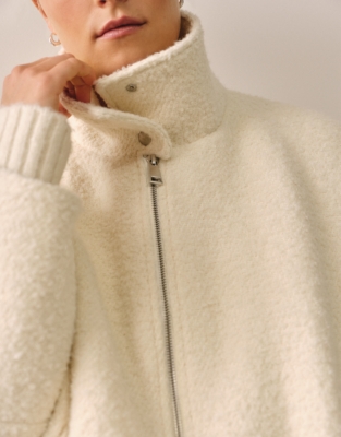 Boiled Wool Bomber