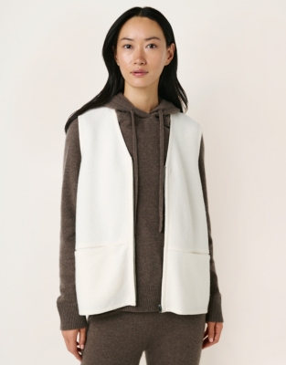 Boiled Wool Gilet