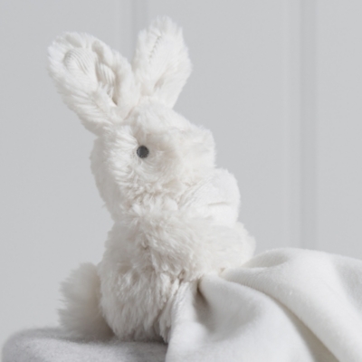 White company 2024 bunny comforter