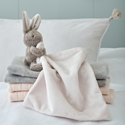 little white company bunny comforter