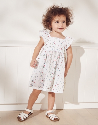 White company baby sales dress