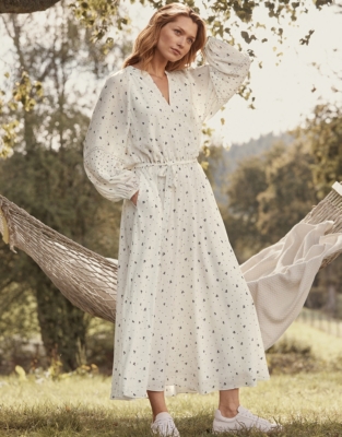 White company maxi dress sale