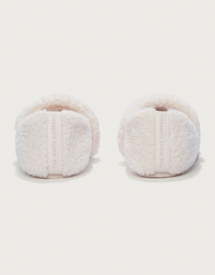 Borg Ballet Slippers - Pale Pink