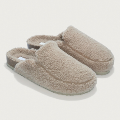 Borg Corkbed Loafer Slipper