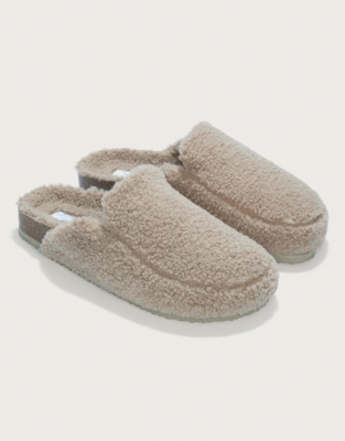 Borg Corkbed Loafer Slipper
