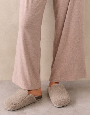 Borg Corkbed Loafer Slipper