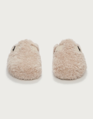 Borg Corkbed Mule Slippers