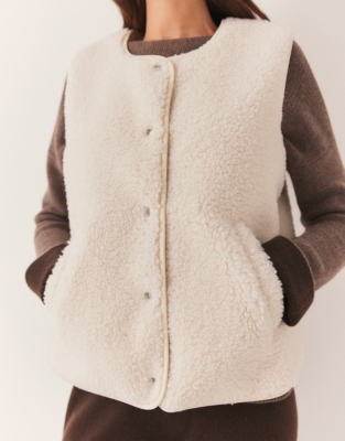 Borg Gilet - Ivory