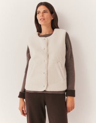 Borg Gilet - Ivory