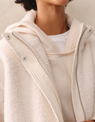 Borg Jacket - Ivory