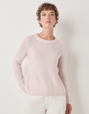 Bow Back Jumper with Alpaca