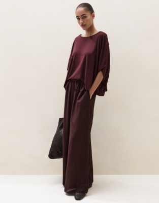 Boxy Draped Tee