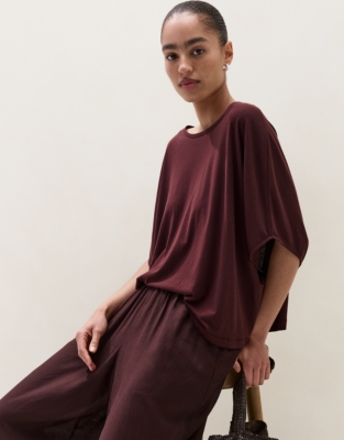Boxy Draped Tee
