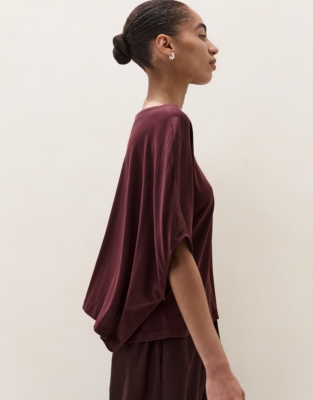 Boxy Draped Tee