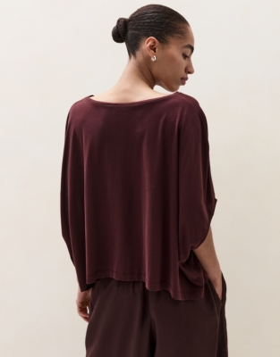 Boxy Draped Tee