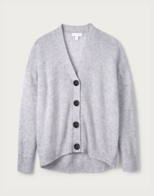 white company boyfriend cardigan