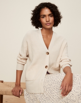 Cashmere 2025 boyfriend cardigan