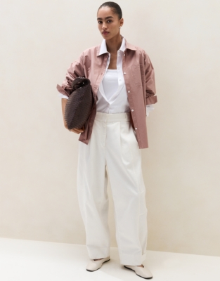 Boyfriend Shirt – with Back Tie