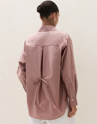 Boyfriend Shirt – with Back Tie