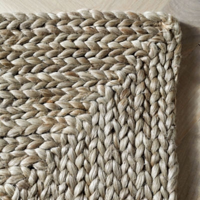 Braided Jute Runner Rug