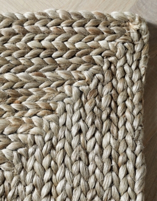 Braided Jute Runner Rug