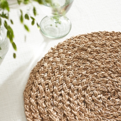 Braided Seagrass Placemats – Set of 2
