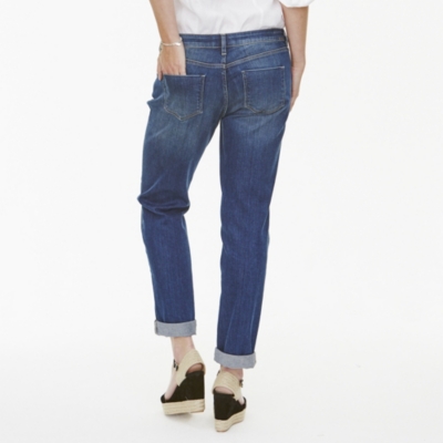 white company boyfriend jeans