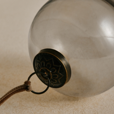 Bronze Round Bauble – 7.5cm