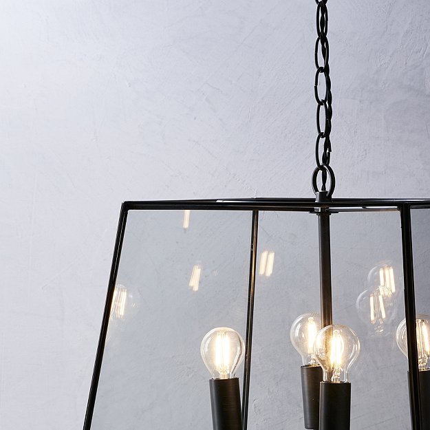 Brooklyn Extra Large Ceiling Light Lights The White Company Uk - Extra Large Glass Pendant Ceiling Light