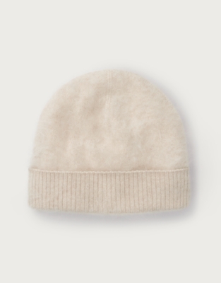 Brushed Cashmere Hat - Soft Blush