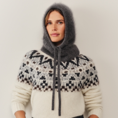 Brushed Cashmere Hood